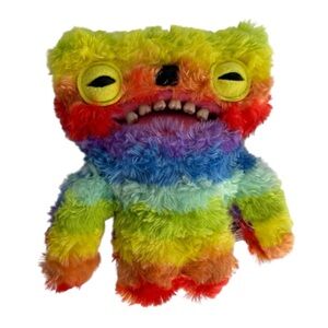 Fuggler 9" Funny Monster Farting Plush Rainbow Stuffy Stuffed Animal Silly Gift